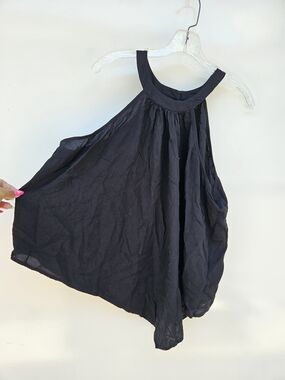 torrid Black Halter Swing Tank Top